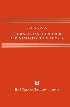 Teubner-Taschenbuch der statistischen Physik (eBook, PDF) - Vojta, Günter; Vojta, Matthias
