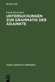 Untersuchungen zur Grammatik der Adjunkte (eBook, PDF)