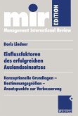 Einflussfaktoren des erfolgreichen Auslandseinsatzes (eBook, PDF)