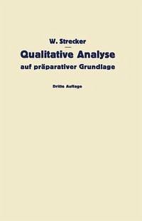 Cover Qualitative Analyse auf präparativer Grundlage (eBook, PDF)