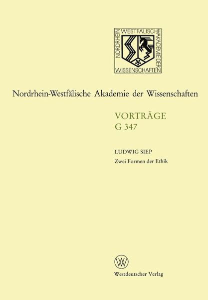 Zwei Formen der Ethik (eBook, PDF) Zwei Formen der Ethik (eBook, PDF)