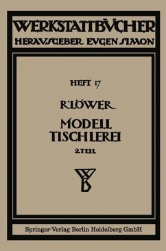 Cover Modelltischlerei (eBook, PDF)