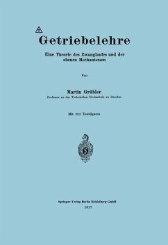 Cover Getriebelehre (eBook, PDF)