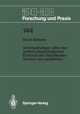 Untersuchungen über den optisch-physiologischen Eindruck der Oberflächenstruktur von Lackfilmen (eBook, PDF)