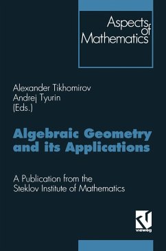 Algebraic Geometry and its Applications (eBook, PDF)