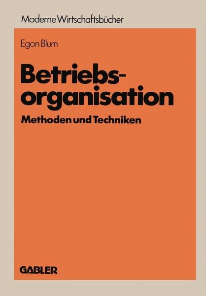 Betriebsorganisation (eBook, PDF)