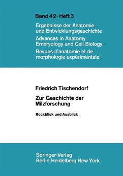 Zur Geschichte der Milzforschung (eBook, PDF) - Tischendorf, F.