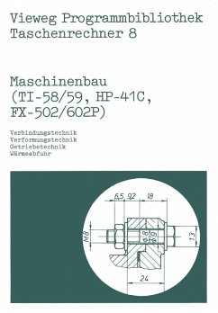 Maschinenbau (TI-58/59, HP-41 C, FX-502/602 P) (eBook, PDF) - Alt, Helmut