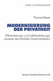 Modernisierung der Privatheit (eBook, PDF)