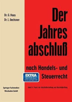 Cover Der Jahresabschluß nach Handels- und Steuerrecht (eBook, PDF)