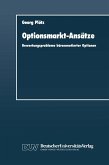Optionsmarkt-Ansätze (eBook, PDF)