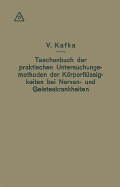 Cover Taschenbuch der praktischen Untersuchungsmethoden der Körperflüssigkeiten bei Nerven- und Geisteskrankheiten (eBook, PDF)