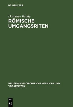 Römische Umgangsriten (eBook, PDF) Cover Römische Umgangsriten (eBook, PDF)