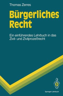 Bürgerliches Recht (eBook, PDF) - Zerres, Thomas