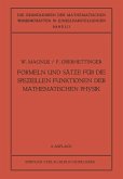 Formeln und Sätze für die Speziellen Funktionen der Mathematischen Physik (eBook, PDF)