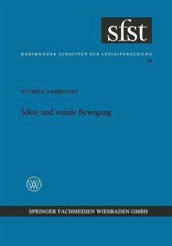 Sekte und soziale Bewegung (eBook, PDF) - Rammstedt, Otthein