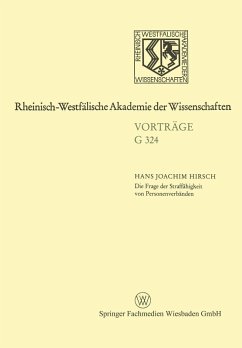 Cover Die Frage der Straffähigkeit von Personenverbänden (eBook, PDF)