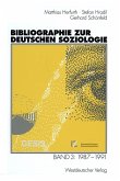 Bibliographie zur deutschen Soziologie (eBook, PDF)