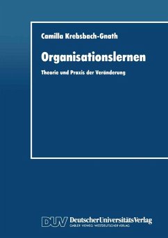Organisationslernen (eBook, PDF) - Krebsbach-Gnath, Camilla