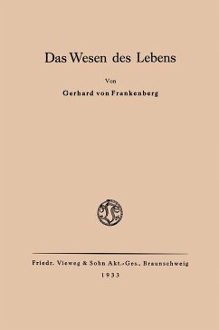Cover Das Wesen des Lebens (eBook, PDF)