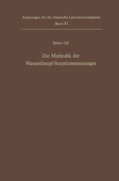 Cover Die Methodik der Wasserdampf-Sorptionsmessungen (eBook, PDF)