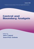 Control and Boundary Analysis (eBook, PDF)