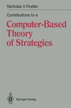 Contributions to a Computer-Based Theory of Strategies (eBook, PDF) - Findler, Nicholas V.