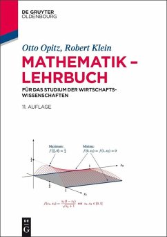 Mathematik - Lehrbuch (eBook, PDF) - Opitz, Otto; Klein, Robert