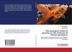 The biological effect of atrazine on the embryos of Clarias gariepinus