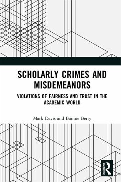 Cover Scholarly Crimes and Misdemeanors (eBook, PDF)