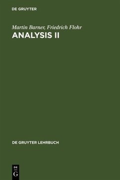 Analysis II (eBook, PDF) - Barner, Martin; Flohr, Friedrich