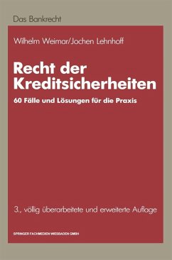 Cover Recht der Kreditsicherheiten (eBook, PDF)