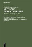 Schriften aus der Hallenser Zeit 1804-1807 (eBook, PDF)