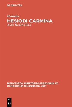 Cover Hesiodi carmina (eBook, PDF)