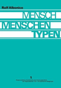 Mensch, Menschen, Typen (eBook, PDF) - Albonico, Rolf; Loparo, Kenneth A.