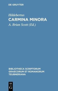 Carmina minora (eBook, PDF) - Hildebertus