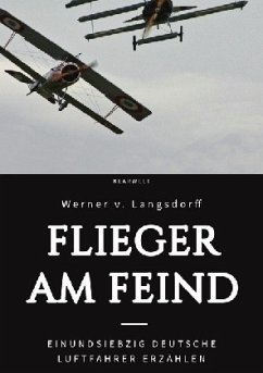 Flieger am Feind - Langsdorff, Werner von