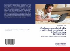 Challenges associated with effective task execution in a Virtual Learning Environment: - Saheed Yusuf, Adewale