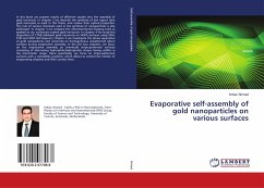 Evaporative self-assembly of gold nanoparticles on various surfaces