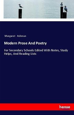 Modern Prose And Poetry - Ashmun, Margaret