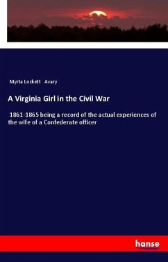 Cover A Virginia Girl in the Civil War