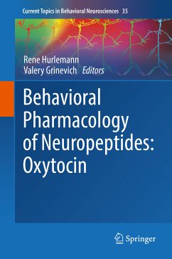 Behavioral Pharmacology of Neuropeptides: Oxytocin (eBook, PDF)