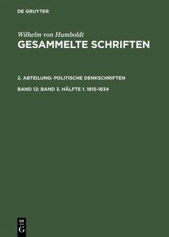 Cover Band 3. Hälfte 1. 1815-1834 (eBook, PDF)