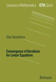 Convergence of Iterations for Linear Equations (eBook, PDF)