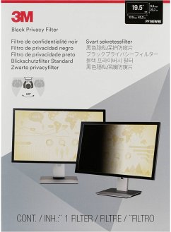 3M PF195W9B Blickschutzfilter für 19,5 Breitbild Monitor