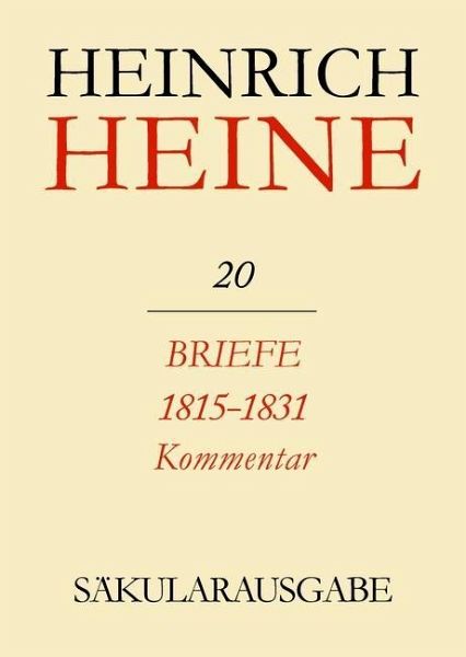 Briefe 1815-1831. Kommentar (eBook, PDF) Briefe 1815-1831. Kommentar (eBook, PDF)