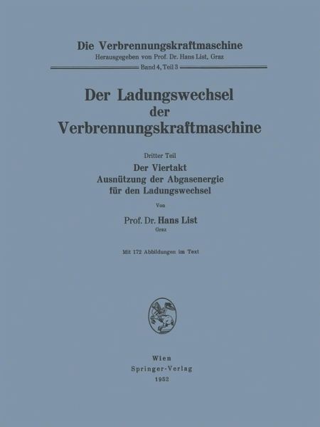 Der Ladungswechsel der Verbrennungskraftmaschine (eBook, PDF)