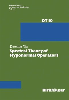 Spectral Theory of Hyponormal Operators (eBook, PDF) - Xia