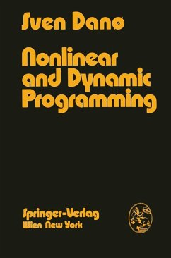 Nonlinear and Dynamic Programming (eBook, PDF) - Dano, S.