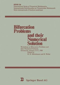 Bifurcation Problems and their Numerical Solution (eBook, PDF) - Mittelmann, H. D.; Weber, H.
